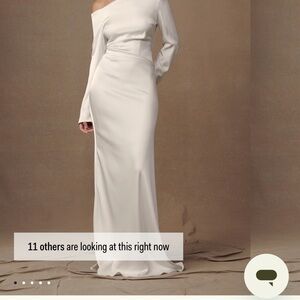 Elegant Off-Shoulder White Dress